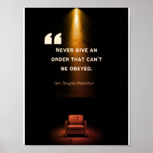 Leadership Posters - Douglas MacArthur