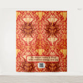 Leadership & Protection: The Enduring Elephant Sym Wandteppich (Vorderseite)