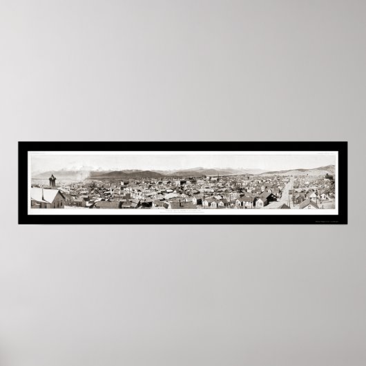 Leadville, CO-Foto 1912 Poster (Vorne)