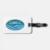 Leadville Colorado Außenbereich Gepäckanhänger (Rückseite horizontal)