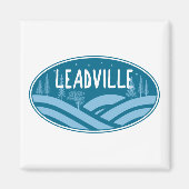 Leadville Colorado Außenbereich Magnet (Vorne)