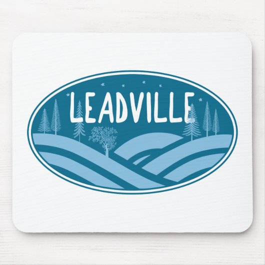Leadville Colorado Außenbereich Mousepad (Vorne)