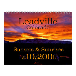 Leadville Colorado Sonnenaufgänge & Sonnenunterg Kalender