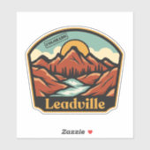 Leadville, Colorado-Sticker Aufkleber (Blatt)
