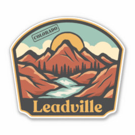 Leadville, Colorado-Sticker Aufkleber