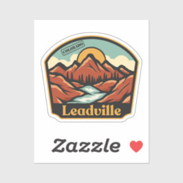 Leadville, Colorado-Sticker Aufkleber