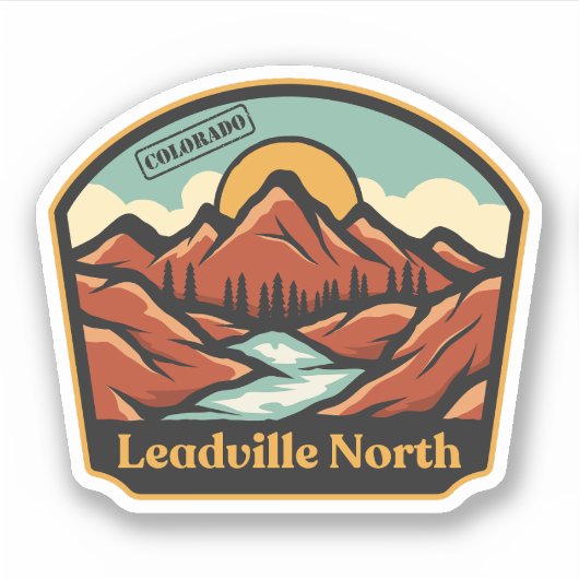 Leadville North, Colorado Sticker (Vorderseite)