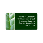 Leaf Adressaufkleber (Vorne)