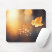 Leaf Air Nature Serene Ruhe Friedlich Mousepad (Mit Mouse)