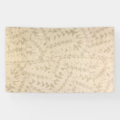 Leaf and Branch Pattern (von William Morris) Banner (Horizontal)