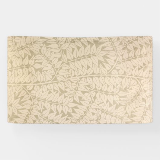 Leaf and Branch Pattern (von William Morris) Banner (Horizontal)