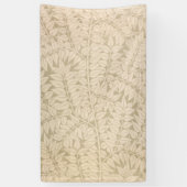 Leaf and Branch Pattern (von William Morris) Banner (Vertikal)