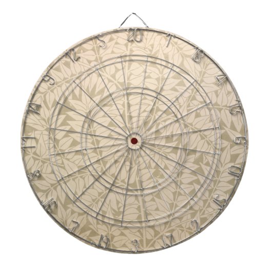 Leaf and Branch Pattern (von William Morris) Dartscheibe (vorne)