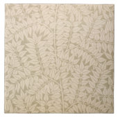Leaf and Branch Pattern (von William Morris) Fliese (Vorderseite)