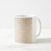 Leaf and Branch Pattern (von William Morris) Kaffeetasse (VorderseiteRechts)