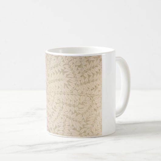 Leaf and Branch Pattern (von William Morris) Kaffeetasse (VorderseiteRechts)
