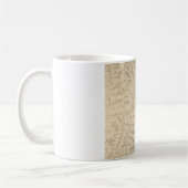 Leaf and Branch Pattern (von William Morris) Kaffeetasse (Links)