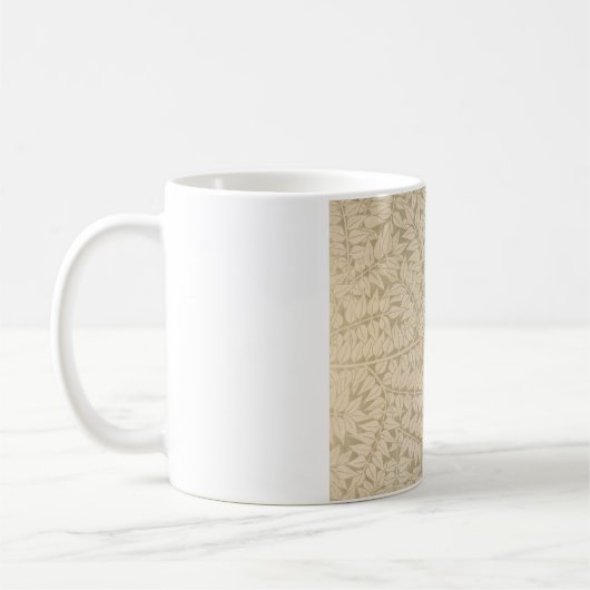 Leaf and Branch Pattern (von William Morris) Kaffeetasse (Links)