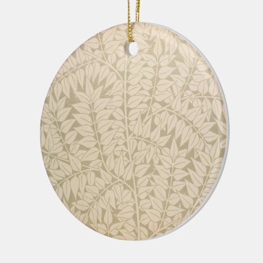 Leaf and Branch Pattern (von William Morris) Keramik Ornament (Links)