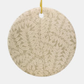 Leaf and Branch Pattern (von William Morris) Keramik Ornament (Hinten)