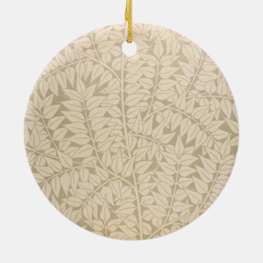 Leaf and Branch Pattern (von William Morris) Keramik Ornament (Hinten)