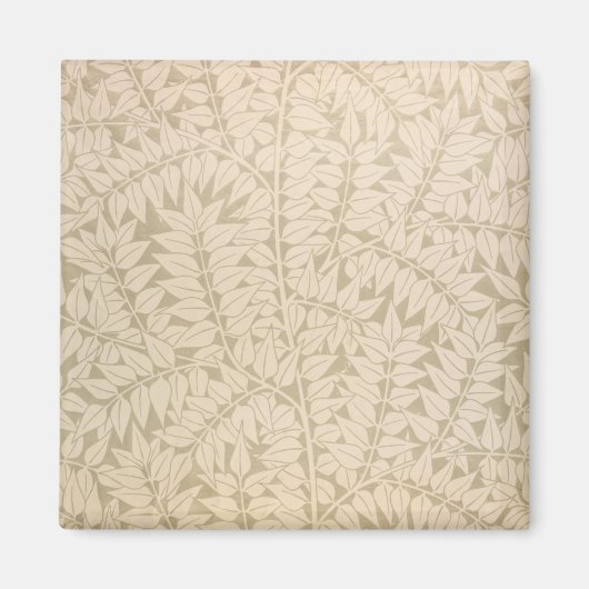 Leaf and Branch Pattern (von William Morris) Magnet (Vorne)