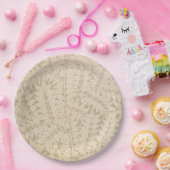 Leaf and Branch Pattern (von William Morris) Pappteller (Party)