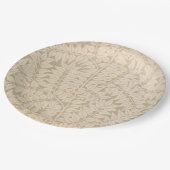 Leaf and Branch Pattern (von William Morris) Pappteller (Schrägansicht)