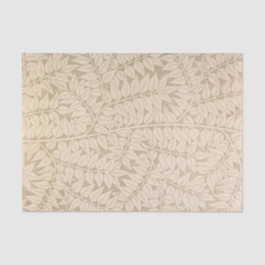 Leaf and Branch Pattern (von William Morris) Seidenpapier (Vorderseite)