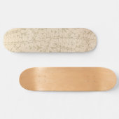 Leaf and Branch Pattern (von William Morris) Skateboard (Horizontal)