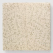 Leaf and Branch Pattern (von William Morris) Steinuntersetzer (Vorderseite)