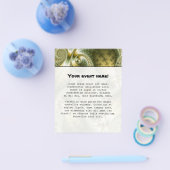 Leaf and Gold - Fraktal Art Flyer (Einzeln)