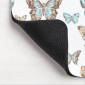 Leaf Art Butterfly Mousepad (Ecke)