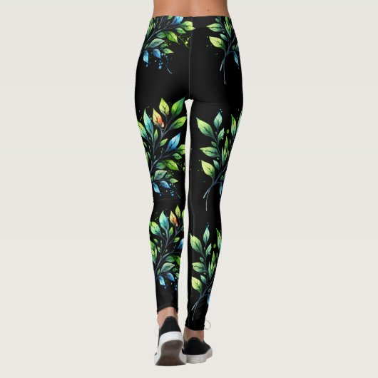 Leaf Art Leggings (Rückseite)