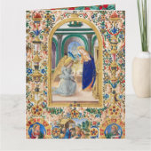 Leaf aus einem Stundenbuch Karte (Vorderseite)