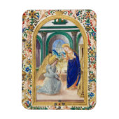 Leaf aus einem Stundenbuch Magnet (Vertikal)