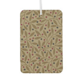 Leaf Berry Classic Hübsches Muster Kunst Autolufterfrischer (Vorderseite)