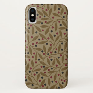 Leaf Berry Classic Hübsches Muster Kunst Case-Mate iPhone Hülle