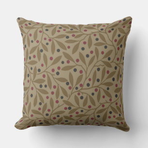 Leaf Berry Classic Hübsches Muster Kunst Kissen