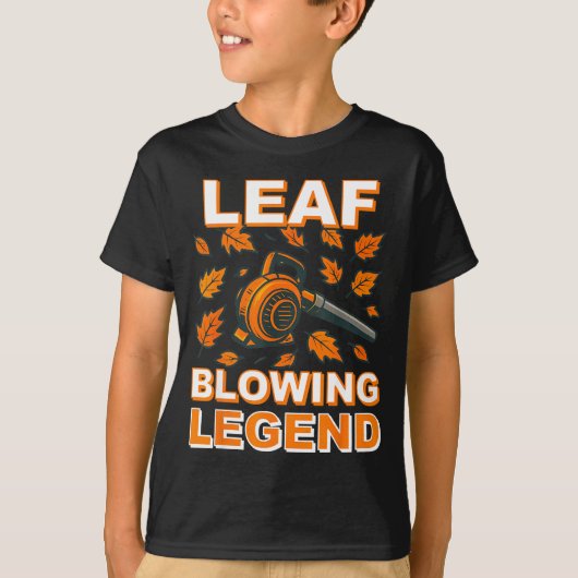 Leaf Blower Shirt Men Funny Lawn Care Leaf Blowing (Vorderseite)