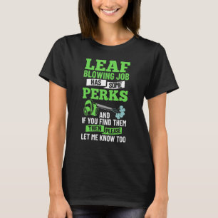 Leaf blühende Rasenblume Gras blühendes Gartenleaf T-Shirt