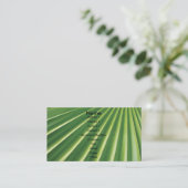 Leaf Business Card Visitenkarte (Stehend Vorderseite)