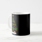 Leaf Christmas Tree Weed Stoner Xmas Premium Tri-b Kaffeetasse (Vorderseite Links)