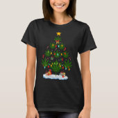 Leaf Christmas Tree Weed Stoner Xmas Premium Tri-b T-Shirt (Vorderseite)