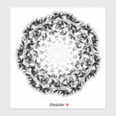 Leaf Circle Aufkleber (Blatt)