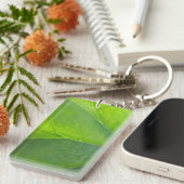 Leaf Closeup Schlüsselanhänger (Vorderseite rechts)