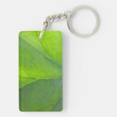Leaf Closeup Schlüsselanhänger (Rückseite)