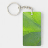 Leaf Closeup Schlüsselanhänger (Vorderseite)