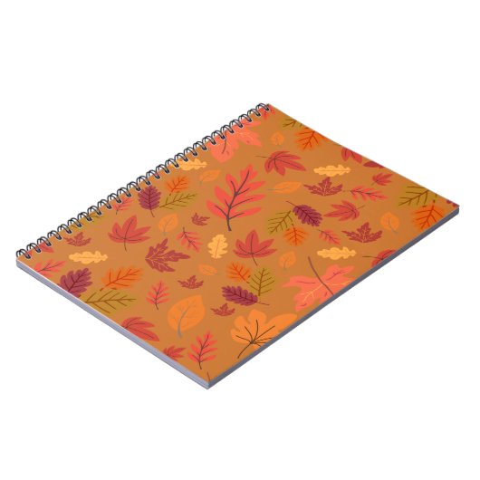 Leaf Collage Notebook – Nature Inspired Journal Notizblock (Linke Seite)