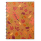 Leaf Collage Notebook – Nature Inspired Journal Notizblock (Vorderseite)